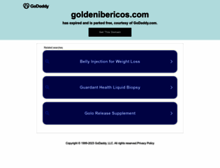 goldenibericos.com screenshot