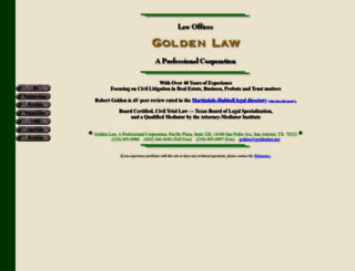 goldenlaw.net screenshot