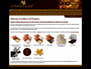 goldenleafproducts.com screenshot