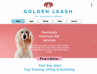 goldenleashca.com screenshot