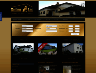 goldenleo.pl screenshot