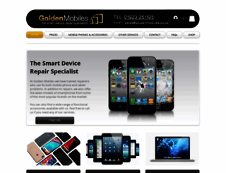 goldenmobiles.co.uk screenshot