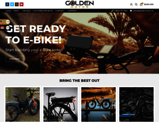 goldenmotor.ca screenshot