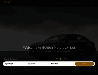 goldenmotorsltd.co.uk screenshot