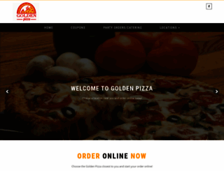 goldenpizza.net screenshot
