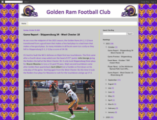 goldenramfootballclub.blogspot.com screenshot