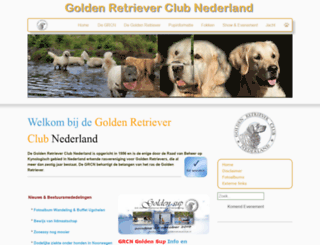 goldenretrievers.nl screenshot