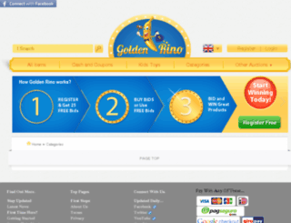 goldenrino.com screenshot
