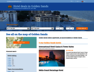 goldensandshotels.net screenshot