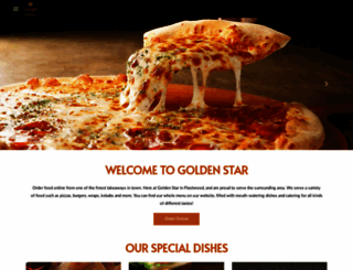 goldenstarpizza.com screenshot