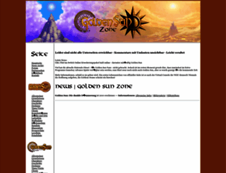 goldensun-zone.de screenshot
