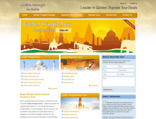 goldentriangleinindia.com screenshot