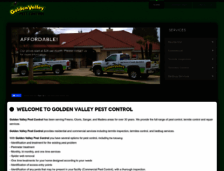 goldenvalleypestcontrol.com screenshot