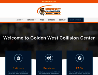 goldenwestcollision.com screenshot