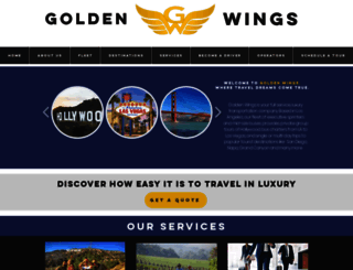 goldenwingstrans.com screenshot