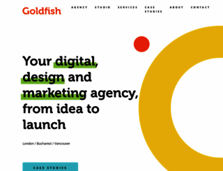 goldfishlondon.com screenshot