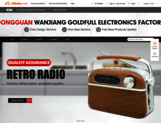 goldfullradio.en.alibaba.com screenshot
