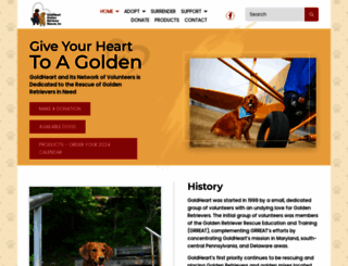 goldheart.org screenshot