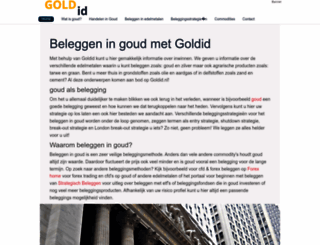 goldid.nl screenshot