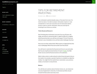goldirainvestments.com screenshot