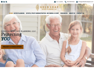 goldleafestateplan.com screenshot