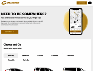 goldlinecars.com screenshot