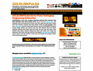 goldlinkpulsain.blogspot.com screenshot