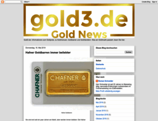 goldmarkt.blogspot.com screenshot