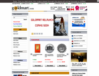 goldmart.com screenshot