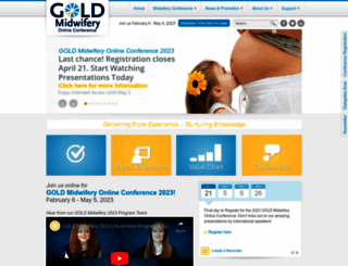 goldmidwifery.com screenshot