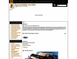 goldmineglobalng.com screenshot