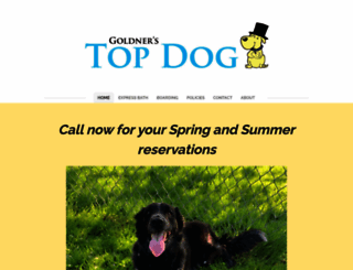 goldnerstopdog.com screenshot