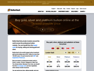 goldnews-de.bullionvault.com screenshot