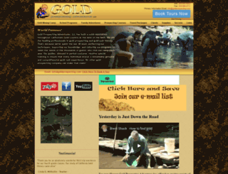 goldpanning.com screenshot
