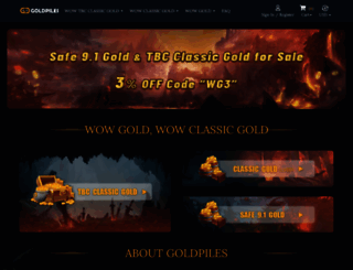 goldpiles.com screenshot