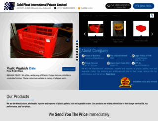 goldplastinternational.com screenshot