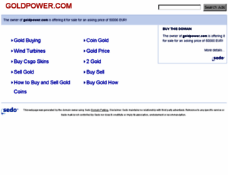 goldpower.com screenshot