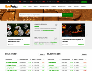goldpreis.at screenshot