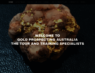 goldprospectingaustralia.com.au screenshot