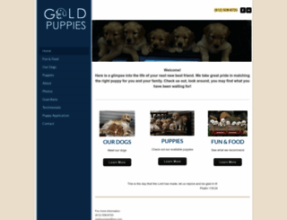 goldpuppies.com screenshot