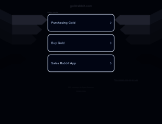 goldrabbit.com screenshot