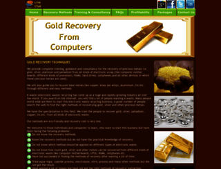 goldrecoverytechniques.com screenshot
