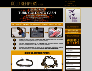 goldrefiners.co.uk screenshot