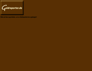goldreporter.org screenshot