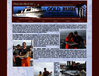 goldrushcharters.com screenshot