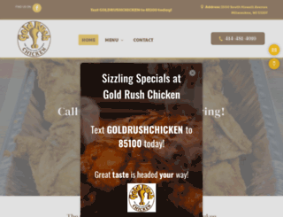 goldrushchicken.org screenshot
