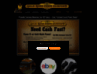 goldrushpawn.com screenshot