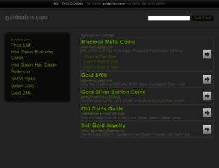goldsalon.com screenshot