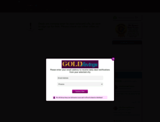 goldsavings.com screenshot
