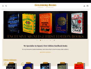 goldsborobooks.com screenshot